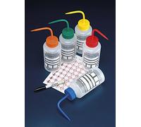 Scilabware 233077 - Tapa para botella de cuello ancho con boquilla, color azul (5 unidades)