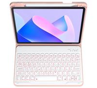 SCIMIN - Funda inteligente con teclado retroiluminado para Huawei Mediapad M6 de 10.8 pulgadas