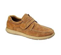 Scimitar Zapato casual con cierre táctil para hombre, Tan, 47 EU