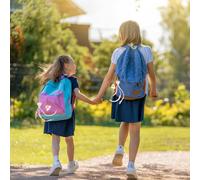 Scinzene Juego de regalo para escolarización, cadena de cálculo con tarjeta de felicitación, bolsa de regalo, bolsa escolar, niñas, escolares 2025, para niñas, amuleto de la suerte, regalos para el