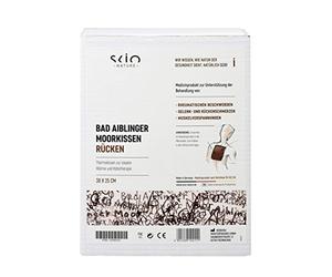 SCIO Bad Aiblinger - Cojín térmico para la espalda - Terapia de calor y terapia de frío para el hogar, color marrón