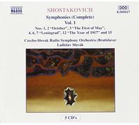 Sciostakovic Dmitri - Sinfonie (Integrale) Vol.1 (5 CD):