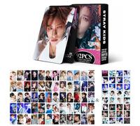 SCISSH SKZ - 92 tarjetas fotográficas personales, 60 tarjetas fotográficas personales + 32 calcomanías «STAY», tarjetas de fotos personales de Hyunjin Bangchan, tarjetas fotográficas personales Felix