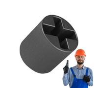 Scissor Jack Socket Adapter, Rust-Proof Steel RV Socket Drill Speeds Up Nut Removal, Easy-Install Stabilizer for Home Garage, Leveling, Boat Camping Setup & Roadside Accidents