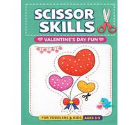 Scissor Skill Book: A fun Valentine’s Day scissor skills workbook for toddlers and preschoolers to practice cutting, build fine motor skills, and enjoy screen-free learning.
