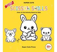 Scissor Skills for Left Handed Kids: A Fun Color & Cut Activity Book for Lefties | Preschool Workbook with Animals, Shapes and Patterns for Fine Motor Skills (Ages 3-5)