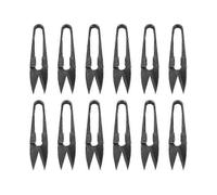 Scissors, 12 - piece Set, Sharp Blades, Durable Metal Construction, Ideal for Various Cutting Tasks