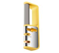 Scissors Sharpener, V-Groove Manual Scissors Sharpener, Sturdy Household Grinder Tool for Precise Edge Maintenance, Easy-to-Use and Scissor, for Garden Lawn Kitchen Camping Hiking