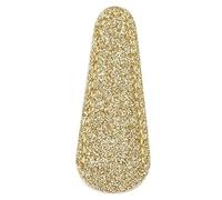 Scissors Sheath Protective Cover Colorful Embroidery Craft Leather Sheath for Sewing Lovers Hairdressers Size 6.3 x 2.5cm (Golden Yellow)