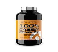 Scitec Nutrition 100% Casein Complex - Caseína micelar concentrada en polvo | Con caseinato de calcio y L-Glutamina - Con enzimas vegetales añadidas - Sin azúcares ni gluten - 2,35 kg, Chocolate belga