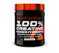 Scitec Nutrition Creatina Monohidratada 100% Sin sabor Vegana 3 g por porción 300 g
