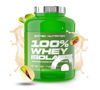 Scitec Nutrition 100% Whey Isolate - Puro Poder Proteico con BCAAs - Glutamina y Arginina - Fórmula sin Azúcar ni Gluten, 2 kg, Pistacho