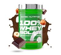 Scitec Nutrition 100% Whey Isolate - Puro Poder Proteico con BCAAs - Glutamina y Arginina - Fórmula sin Azúcar ni Gluten, 700 g, Chocolate-Avellana