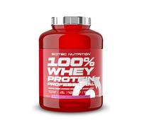 Scitec Nutrition 100% Whey Protein Professional - Concentrado y aislado | Proteína de suero con enzimas digestivas - aminoácidos añadidos - para la masa muscular - 1816 g, Fresa-Chocolate blanco