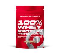 Scitec Nutrition 100% Whey Protein Professional - Concentrado y aislado | Proteína de suero con enzimas digestivas - aminoácidos añadidos - para la masa muscular - 1000 g, Chocolate blanco