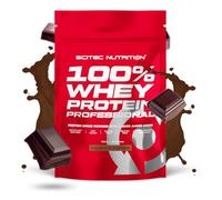 Scitec Nutrition 100% Whey Protein Professional - Mejorada con Aminoácidos Extra y Enzimas Digestivas - Sin gluten - Sin aceite de palma, 500 g, Chocolate