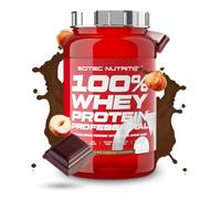 Scitec Nutrition 100% Whey Protein Professional - Mejorada con Aminoácidos Extra y Enzimas Digestivas - Sin gluten - Sin aceite de palma, 920 g, Chocolate-Avellana