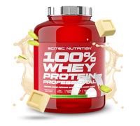 Scitec Nutrition 100% Whey Protein Professional - Mejorada con Aminoácidos Extra y Enzimas Digestivas - Sin gluten - Sin aceite de palma, 2.35 kg, Pistacho-Chocolate blanco