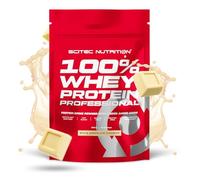 Scitec Nutrition 100% Whey Protein Professional - Mejorada con Aminoácidos Extra y Enzimas Digestivas - Sin gluten - Sin aceite de palma, 500 g, Chocolate blanco