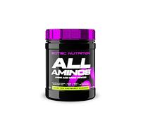 Scitec Nutrition All Aminos - Aminoácidos Esenciales - con Magnesio - Sin Gluten, Sin Azúcar - Ideal para Entrenamientos y Recuperación, 340 g, Té verde-Frambuesa