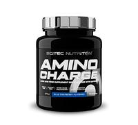 Scitec Nutrition Amino Charge - con 6g BCAAs - 100mg Cafeína - Sin Azúcar, Sin Gluten - Aumenta el Rendimiento y la Recuperación, 570 g, Frambuesa azul