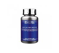 Scitec Nutrition Tyrosine | 1000 mg de L-tirosina al día | Aminoácido condicionalmente esencial | 50 raciones, 100 Cápsulas