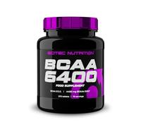 Scitec Nutrition BCAA 6400 - BCAAs de alta potencia en proporción 2:1:1, 4480mg por día - Tabletas para hombres y mujeres - Ideal para atletas - Rendimiento y recuperación, 375 Tabletas
