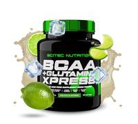 Scitec Nutrition BCAA + Glutamine Xpress - Mezcla de Aminoácidos Esenciales - con 5g 2:1:1 BCAAs - 5g Glutamina - Enriquecido con Taurina, 600 g, Mojito