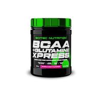 Scitec Nutrition BCAA + Glutamine Xpress - Mezcla de Aminoácidos Esenciales - con 5g 2:1:1 BCAAs - 5g Glutamina - Enriquecido con Taurina, 300 g, Bubble gum
