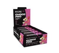 Scitec Nutrition Choco Pro - Barrita proteica sin gluten - 14 g de proteína por porción - Fuente de fibra - Sin aceite de palma, 20 * 50 g, Fresa-Chocolate blanco