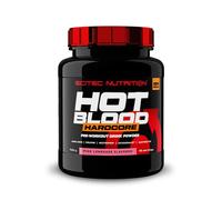 Scitec Nutrition Hot Blood Hardcore, Bebida en polvo de pre-entreno con aminoácidos y creatina, 700g, Pink Lemonade