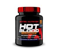Scitec Nutrition Hot Blood Hardcore - Fórmula para antes del entrenamiento | Con matriz de aminoácidos - Con creatina - BioPerine® - Cafeína de diversas fuentes - 700 g, Grosella negra-Baya de goj