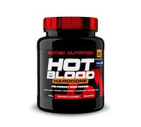 Scitec Nutrition Hot Blood Hardcore - Fórmula para antes del entrenamiento | Con matriz de aminoácidos - Con creatina - BioPerine® - Cafeína de diversas fuentes - 700 g, Guaraná