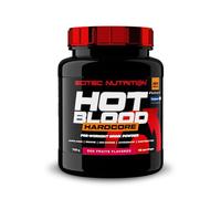 Scitec Nutrition Hot Blood Hardcore - Fórmula para antes del entrenamiento | Con matriz de aminoácidos - Con creatina - BioPerine® - Cafeína de diversas fuentes - 700 g, Frutas del bosque