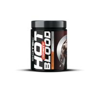 Scitec Nutrition Hot Blood Infinity - Polvo para antes del entrenamiento | Alto contenido en cafeína - Monohidrato de creatina Creapure® - Electrolitos y Cognizin® - 350 g, Melocotón-Mango