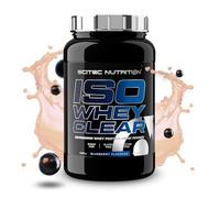 Scitec Nutrition Iso Whey Clear - Bebida proteica refrescante - Sin azúcar - Sin lactosa - Sin gluten - Sin aceite de palma, 1025 g, Té verde-kiwi con edulcorantes
