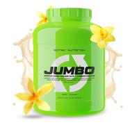 Scitec Nutrition Jumbo - Ganador de Peso Alto en Calorías - con Proteína Multi-Componente - Matriz de Aminoácidos - Matriz Metabólica - Mezcla de Superalimentos, 3,52 kg, Vainilla