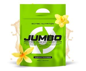 Scitec Nutrition Jumbo - Ganador de Peso Alto en Calorías - con Proteína Multi-Componente - Matriz de Aminoácidos - Matriz Metabólica - Mezcla de Superalimentos, 6,6 kg, Vainilla
