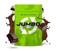 Scitec Nutrition Jumbo - Ganador de peso con proteína para masa muscular | Fórmula multiproteica - Con matriz de aminoácidos - Complejo metabólico - Mezcla de superalimentos - 1,32 kg, Chocolate