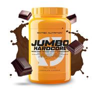Scitec Nutrition Jumbo Hardcore - Matriz de proteínas y de carbohidratos | Alto contenido proteico - Superalimentos - Creatina y aminoácidos - Sin gluten ni lactosa - 1530 g, Chocolate