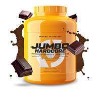 Scitec Nutrition Jumbo Hardcore, Weight Gainer alto en proteína con Amino Select Matrix, Superfoods, Creatina y con 7 carbohidratos, Sin Gluten y Sin Lactosa, 3060 g, Chocolate