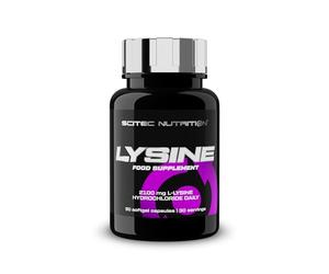 Scitec Nutrition Lysine | Aminoácido esencial | 2100 mg de L-Lisina Hidrocloruro al día | Suministro para 30 días, 90 Cápsulas