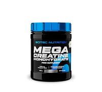 Scitec Nutrition Mega Creatine Monohydrate | Fórmula registrada Creapure® | 3 g de creatina por dosis | Alta pureza y fiabilidad, 306 g, Sin sabor