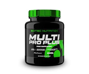 Scitec Nutrition Multi Pro Plus - Complemento Alimenticio Multivitamínico 29 en 1 con Omega-3, Calcio y Ginseng - Suministro para 30 días en cómodos sobres