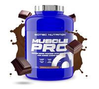Scitec Nutrition Muscle Pro, En polvo con sabor, a base de proteínas de várias fuentes con creatina, aminoácidos, 2.5 kg, Chocolate