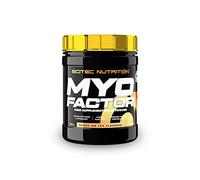 Scitec Nutrition MyoFactor Complemento alimenticio en polvo con sabor, a base de creatina, aminoácidos, vitaminas, extracto vegetal de Coleus forskohlii, 285 g, Té helado de Melocotón
