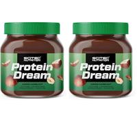 Scitec Nutrition Protein Dream, Crema de cacao y avellanas con concentrado de proteína de suero y edulcorante, sin gluten, sin aceite de palma, 400 g, Cacao-Avellanas (Paquete de 2)