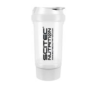 Scitec Nutrition Traveller Shaker (500 ml, Blanco)