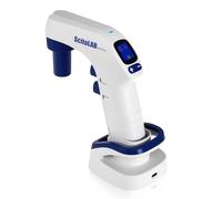 ScitoLAB Controlador de pipeta eléctrico de laboratorio, 0.1-100 ml, 6 velocidades ajustables, modos de drenaje dual, pipeta digital para escuela de laboratorio