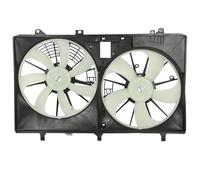 SCITOO Conjunto de ventilador de refrigeración de condensador de radiador de motor compatible con Toyota y para modelos LX, para Sienna 2011-2016, para RX350 2010-2015, número OE: 621-530 622670